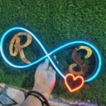 Customized Couple Neon Frame