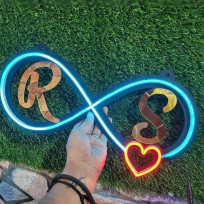 Customized Couple Neon Frame