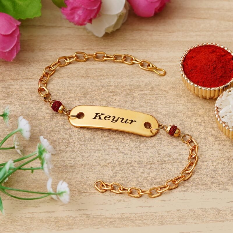 name rakhi Personalized Rakhi Customised Rakhi Customized Rakhi Rakhi for Brother Name Rakhi Bracelet